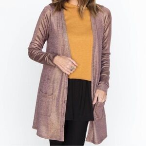 NWT Agnes &‎ Dora Sparkle Favorite Cardigan